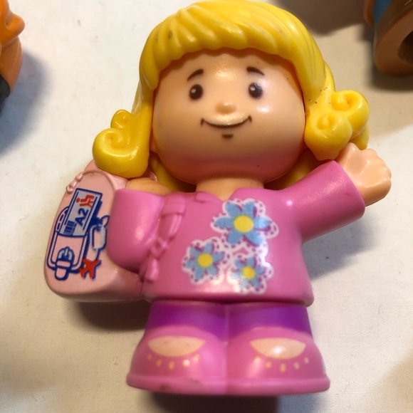 Lot of 11 Fisher-Price Little People 2012-2018 Mattel Farmer, Fireman with cat - Picture 13 of 13